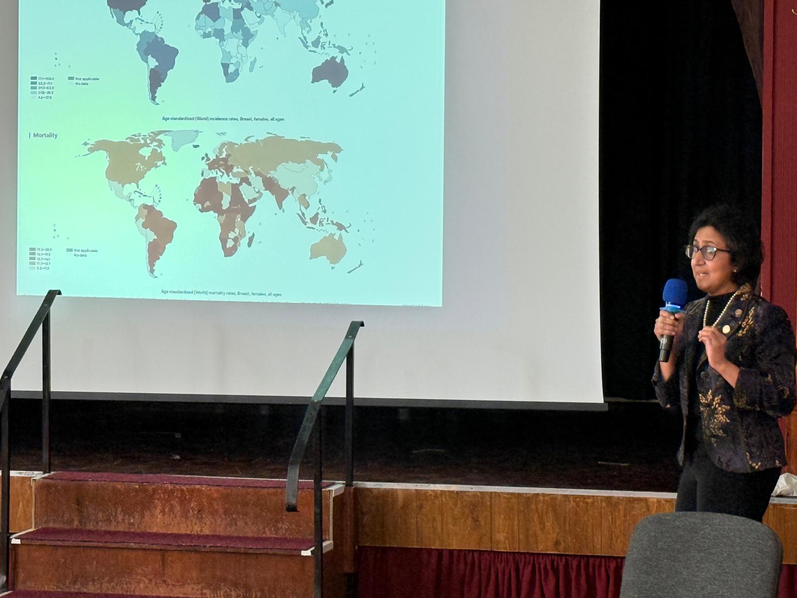 Cancer Talk Aughton Hall Poster