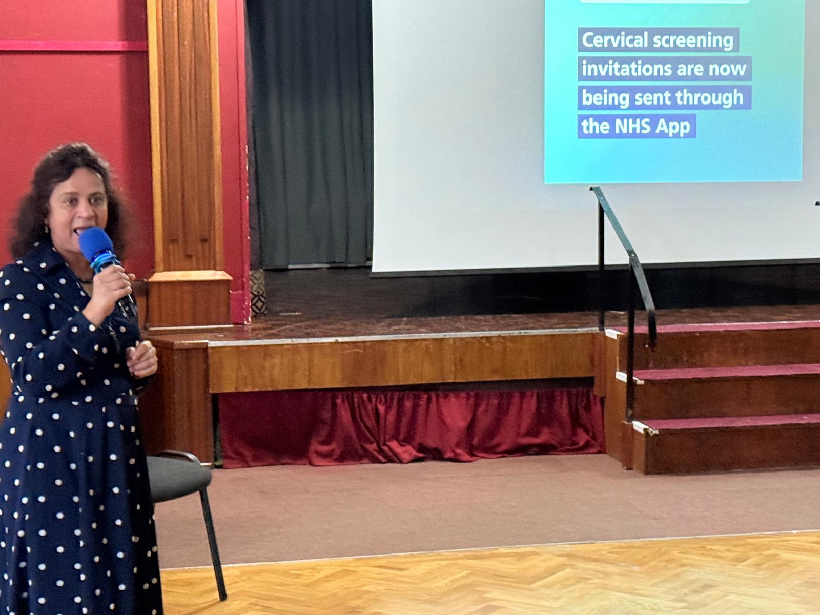 Cancer Talk Aughton Hall Poster